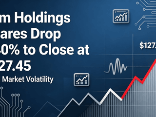 Arm Holdings Shares Drop 1.40% to Close at $127.45 Amid Market Volatility