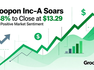 Groupon Inc-A Soars 5.48% to Close at $13.29 Amid Positive Market Sentiment