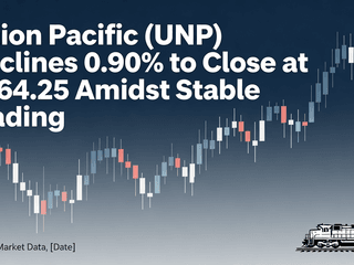 Union Pacific (UNP) Declines 0.90% to Close at $264.25 Amidst Stable Trading