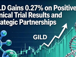 GILD Gains 0.27% on Positive Clinical Trial Results and Strategic Partnerships