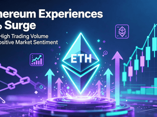 Ethereum Experiences 7% Surge Amid High Trading Volume and Positive Market Sentiment