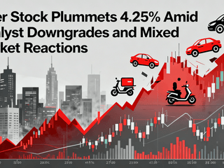 Uber Stock Plummets 4.25% Amid Analyst Downgrades and Mixed Market Reactions