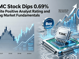 TSMC Stock Dips 0.69% Despite Positive Analyst Rating and Strong Market Fundamentals