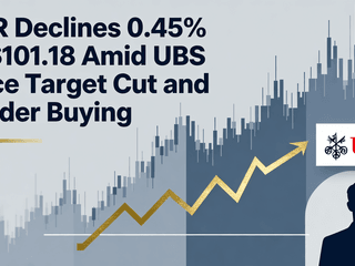 KKR Declines 0.45% to $101.18 Amid UBS Price Target Cut and Insider Buying