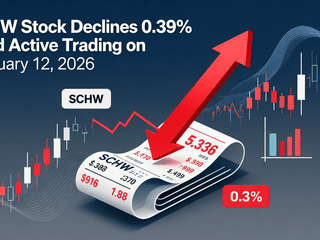 SCHW Stock Declines 0.39% Amid Active Trading on February 12, 2026