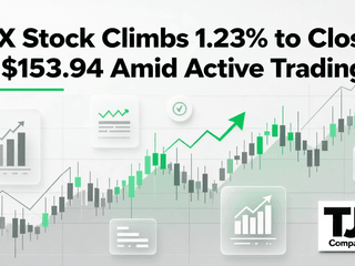 TJX Stock Climbs 1.23% to Close at $153.94 Amid Active Trading