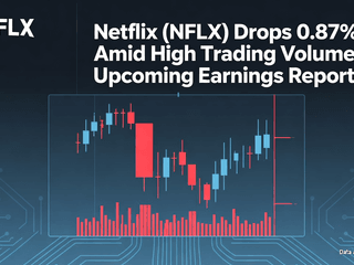 Netflix (NFLX) Drops 0.87% Amid High Trading Volume and Upcoming Earnings Report