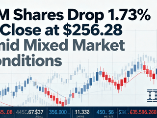 IBM Shares Drop 1.73% to Close at $256.28 Amid Mixed Market Conditions
