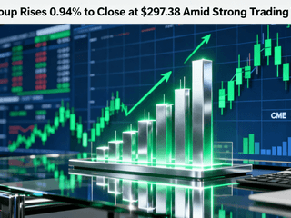 CME Group Rises 0.94% to Close at $297.38 Amid Strong Trading Volume