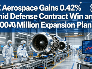GE Aerospace Gains 0.42% Amid Defense Contract Win and $300 Million Expansion Plans
