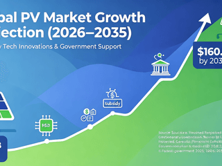 Global PV Market Set to Surge from $86.3B in 2026 to $160.74B by 2035 Driven by Tech Innovations and Government Support