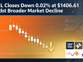 ASML Closes Down 0.02% at $1406.61 Amidst Broader Market Decline