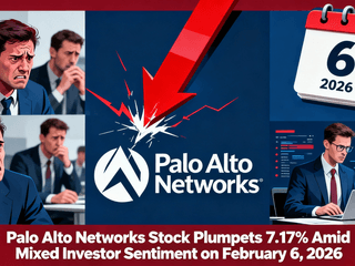 Palo Alto Networks Stock Plummets 7.17% Amid Mixed Investor Sentiment on February 6, 2026