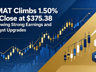 AMAT Climbs 1.50% to Close at $375.38 Following Strong Earnings and Analyst Upgrades
