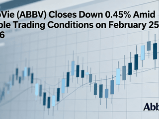 AbbVie (ABBV) Closes Down 0.45% Amid Stable Trading Conditions on February 25, 2026