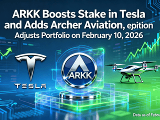 ARKK Boosts Stake in Tesla and Adds Archer Aviation, Adjusts Portfolio on February 10, 2026