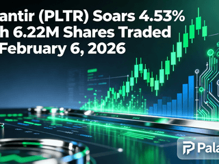 Palantir (PLTR) Soars 4.53% with 6.22M Shares Traded on February 6, 2026