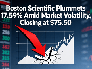 Boston Scientific Plummets 17.59% Amid Market Volatility, Closing at $75.50