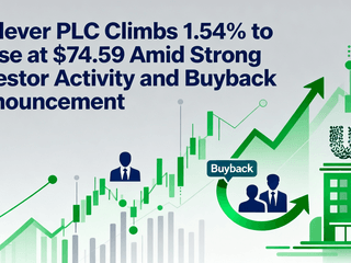Unilever PLC Climbs 1.54% to Close at $74.59 Amid Strong Investor Activity and Buyback Announcement