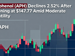 Amphenol (APH) Declines 2.52% After Opening at $147.77 Amid Moderate Volatility