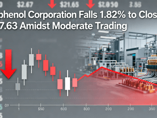 Amphenol Corporation Falls 1.82% to Close at $127.63 Amidst Moderate Trading