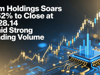 Arm Holdings Soars 3.52% to Close at $128.14 Amid Strong Trading Volume