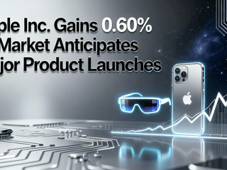 Apple Inc. Gains 0.60% as Market Anticipates Major Product Launches