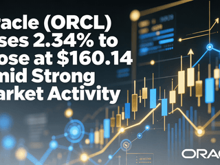 Oracle (ORCL) Rises 2.34% to Close at $160.14 Amid Strong Market Activity