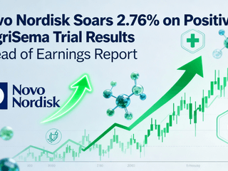 Novo Nordisk Soars 2.76% on Positive CagriSema Trial Results Ahead of Earnings Report