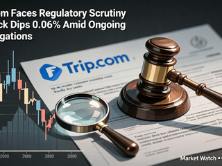 Trip.com Faces Regulatory Scrutiny as Stock Dips 0.06% Amid Ongoing Investigations