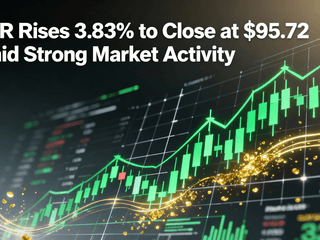 KKR Rises 3.83% to Close at $95.72 Amid Strong Market Activity