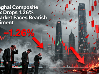 Shanghai Composite Index Drops 1.26% as Market Faces Bearish Sentiment