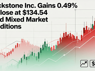 Blackstone Inc. Gains 0.49% to Close at $134.54 Amid Mixed Market Conditions