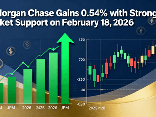 JPMorgan Chase Gains 0.54% with Strong Market Support on February 18, 2026