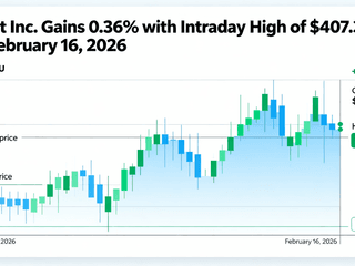 Intuit Inc. Gains 0.36% with Intraday High of $407.39 on February 16, 2026