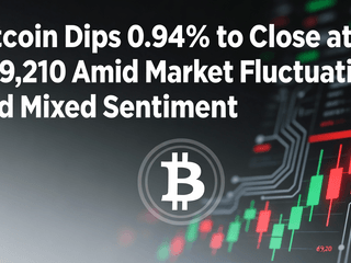 Bitcoin Dips 0.94% to Close at $69,210 Amid Market Fluctuations and Mixed Sentiment