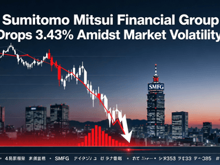 Sumitomo Mitsui Financial Group Drops 3.43% Amidst Market Volatility
