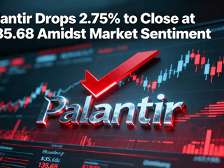 Palantir Drops 2.75% to Close at $135.68 Amidst Market Sentiment