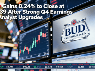 BUD Gains 0.24% to Close at $80.39 After Strong Q4 Earnings and Analyst Upgrades