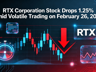 RTX Corporation Stock Drops 1.25% Amid Volatile Trading on February 26, 2026