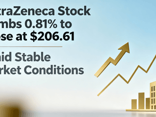 AstraZeneca Stock Climbs 0.81% to Close at $206.61 Amid Stable Market Conditions