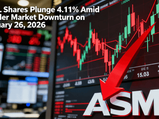 ASML Shares Plunge 4.11% Amid Broader Market Downturn on February 26, 2026