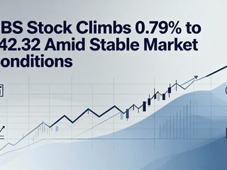 UBS Stock Climbs 0.79% to $42.32 Amid Stable Market Conditions