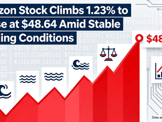 Verizon Stock Climbs 1.23% to Close at $48.64 Amid Stable Trading Conditions