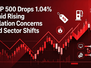 S&P 500 Drops 1.04% Amid Rising Inflation Concerns and Sector Shifts