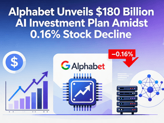 Alphabet Unveils $180 Billion AI Investment Plan Amidst 0.16% Stock Decline