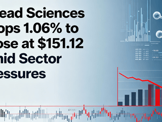Gilead Sciences Drops 1.06% to Close at $151.12 Amid Sector Pressures