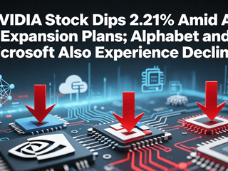 NVIDIA Stock Dips 2.21% Amid AI Expansion Plans; Alphabet and Microsoft Also Experience Declines