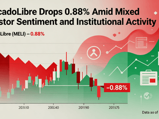 MercadoLibre Drops 0.88% Amid Mixed Investor Sentiment and Institutional Activity