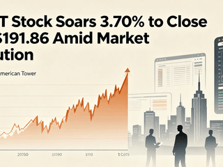 AMT Stock Soars 3.70% to Close at $191.86 Amid Market Caution
